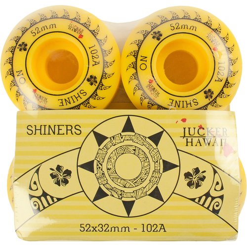 JUCKER HAWAII Skateboard Wheels SHINERS  52x32 102 A