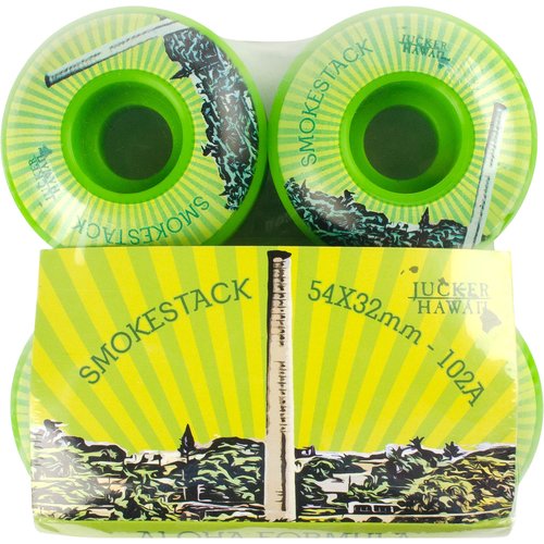 JUCKER HAWAII Skateboard Wheels SMOKESTACK 54x32 102 A