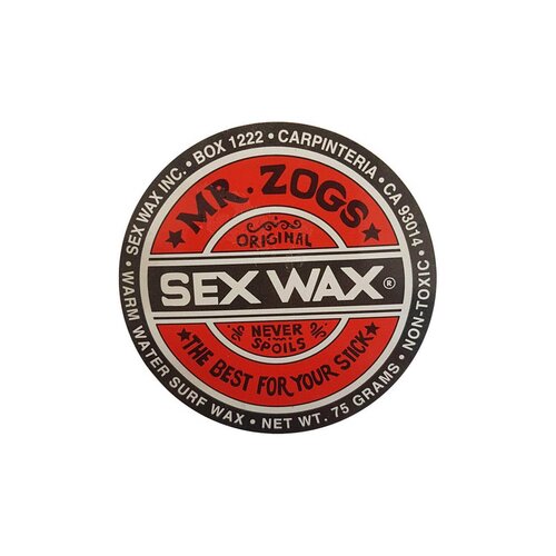 Surf & Skimboard Wax Mr. ZOGS Sex Wax Original Surf Wax Warm (18-26 C)